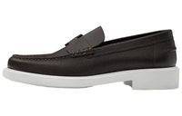 HERMES Casual Shoes Men's Dark Brown