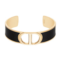 DIOR Metal Bangles Women's Gold/Black