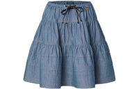 LOUIS VUITTON Casual Short Skirts Women's Blue