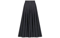 DIOR Casual Long Skirts Women's Blue