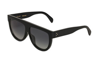 CELINE Irregular Shape Sunglasses Women's Black