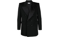SAINT LAURENT SS23 Business Suits Coats Women's Black