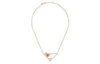 PRADA Metal Necklaces Women's Gold