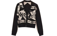 HERMES Cashmere Sweaters Women's Black