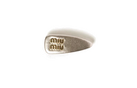 MIU MIU Hair Clips Women's Yellow