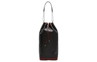 SAINT LAURENT Calfskin Shoulder Bag Women's Brown