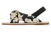 MIU MIU Strap Sandals Women's Black White