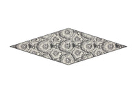 DIOR Silk Scarves Women's Black/White
