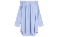 CELINE Long Sleeved Dresses Women's Blue