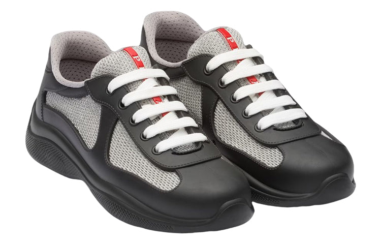 PRADA America's Cup Low Top Sports Casual Shoes Women's Black