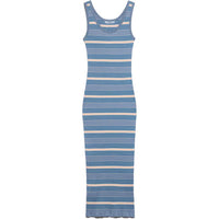 PRADA Striped Ribbed Dress