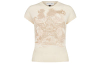 DIOR SS22 Fitted Knitwear Women's Ecru