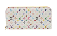 LOUIS VUITTON Polyvinyl Chloride With Leather Wallet Unisex Multicolor