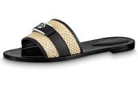 LOUIS VUITTON Stylish Sandals Women's Black