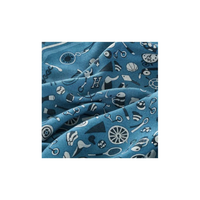 HERMES Cashmere Knit Scarves Men's Multicolor