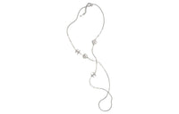 CHANEL Necklaces Women's Silver