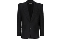SAINT LAURENT Pinstriped Tailored Blazer
