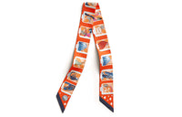 HERMES Silk Scarves Women's Multicolor