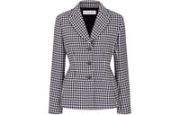 DIOR Houndstooth Button-Up Jacket