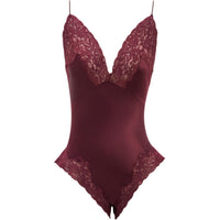 SAINT LAURENT SS24 Jumpsuit Women's Bordeaux