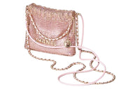CHANEL 22Bag Leather Shoulder Bag Women's Pink