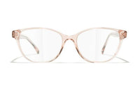 CHANEL Eyeglass Frames Women's Brown