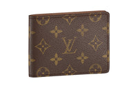 LOUIS VUITTON Canvas Wallet Men's Brown