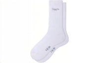 DIOR FW22 Mid-Calf Socks Men's 1 Pack White