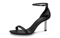 LOUIS VUITTON Strap Sandals Women's Black