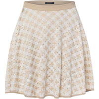 LOUIS VUITTON FW24 Casual Short Skirts Women's Beige