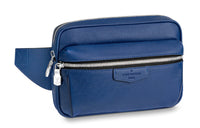 LOUIS VUITTON Outdoor Cow Leather Fanny Pack Men's Blue