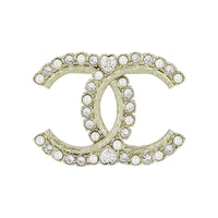 CHANEL Metal Brooches Women's Gold