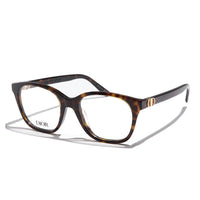 DIOR Plastic Rectangular Eyeglass Frames Women's Tortoiseshell