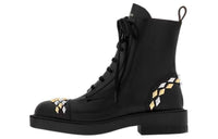 LOUIS VUITTON Crew Martin Boot 3cm Women's Black