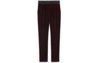 SAINT LAURENT Velvet Tailored Pants