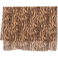 SAINT LAURENT Pre Owned Tiger print Scarf