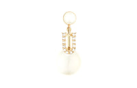DIOR Metal Earrings Women's White