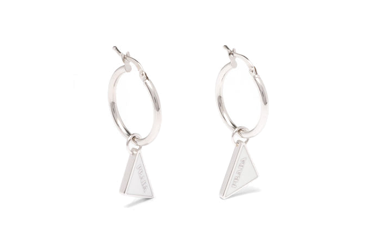 PRADA   Earrings Women's Silver
