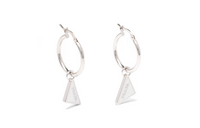 PRADA   Earrings Women's Silver