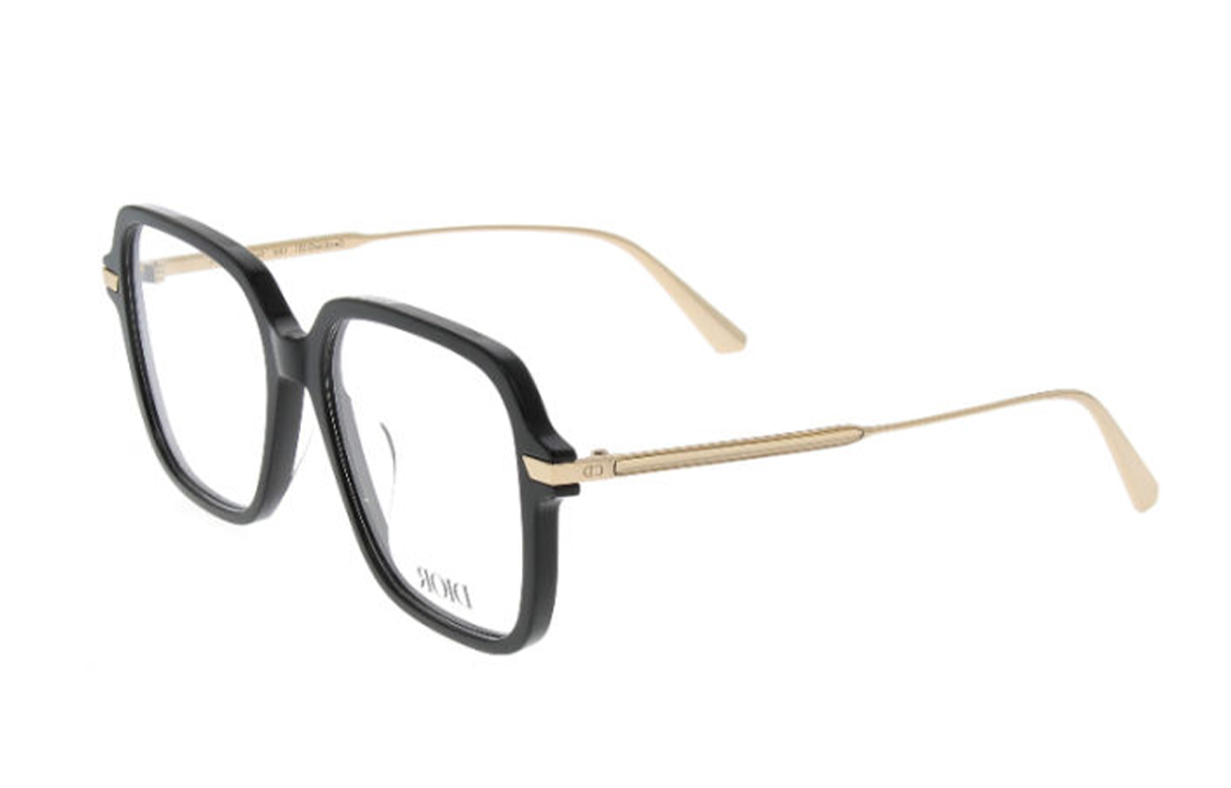DIOR - Irregular Shape Eyeglass Frames Women's Black