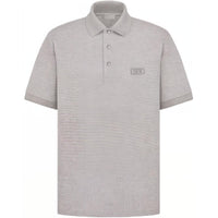 DIOR Icon Polo Shirt Men's Gray