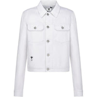DIOR Denim Jacket Women's White