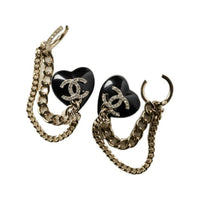 CHANEL - Earrings Women's Black