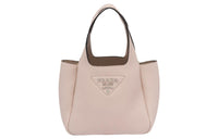 PRADA Leather Basket Bag Tote Bag, Shopping Bag, Handbag Women's Light Pink