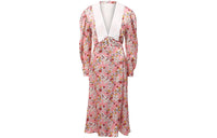 MIU MIU Floral Printed Midi Dress