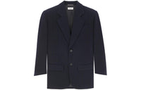 SAINT LAURENT Business Suits Coats Men's Deep Sea Blue