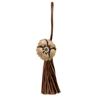 MIU MIU Calfskin Bag Accessory Women's Sandy Beige