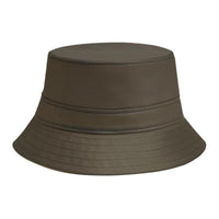 HERMES Polyurethane Bucket Hats Men's Tan