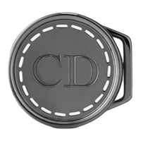 DIOR Metal Buckle Unisex Silver