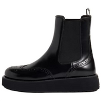 MIU MIU Short Chelsea Boots Women's Black